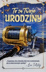 Karnet Urodziny Wędkarz - YEKU