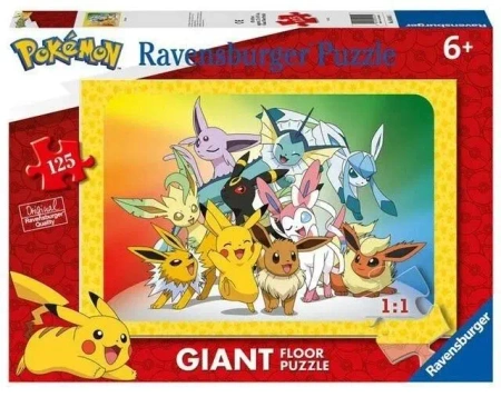Puzzle dla dzieci 125 Pokemon Giant - Ravensburger