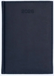 Kalendarz 2026 dzienny A4 Vivella granat - Aniew