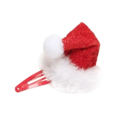 Spinka do włosów z czapką św. Mikołaja - Coralico