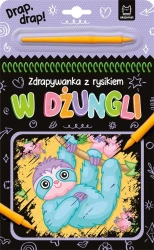 W dżungli. Zdrapywanka z rysikiem - Anna Podgórska