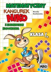 Matematyczny kangurek Niko z elementami kodowania - Monika Kozikowska