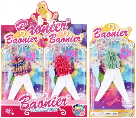 Ubranko Dla Lalek 17x35x3 Mc Disp 12/144