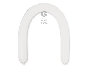 Balony do modelowania białe rurki 100szt - Godan