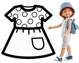 Ubranko dla lalek 32cm - Paola Reina