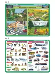 Podkładka edu. 002 -Miasto i wieś, środki trans... - Visual System