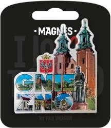 Magnes I love Poland Gniezno ILP-MAG-A-GNIE-08 - Pan Dragon