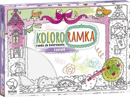 Kolororamka. Zamek - praca zbiorowa