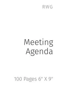 Meeting Agenda - RWG