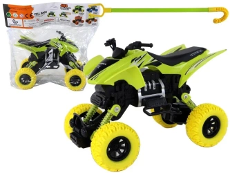 Terenówka pchacz quad XC żółty - Leantoys
