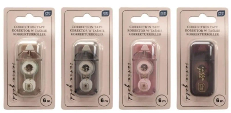 Korektor w taśmie mini 6m Satin Gold mix - INTERDRUK