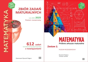 MATEMATYKA Zbiór Zadań Maturalnych+ próbne arkusze zestaw 2 ROZSZ Pagacz - Ryszard Pagacz