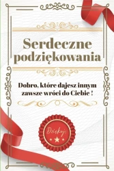 Karnet Podziękowania - YEKU