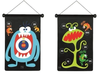 Rzutki magnetyczne rozmiar L Potwory - Scratch