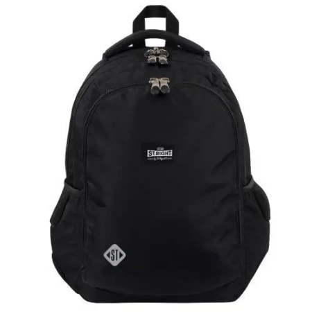 Plecak 3-komorowy Black Vintage - ST-MAJEWSKI