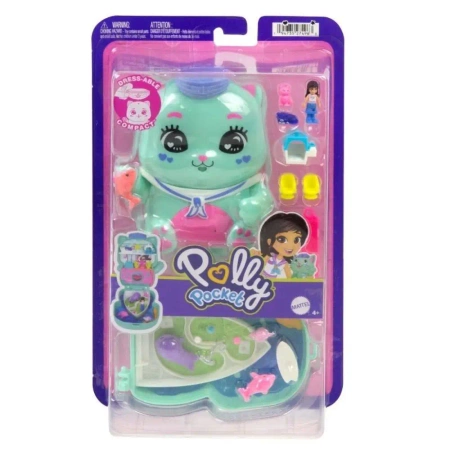 Polly Pocket Sail Kitty Compact JCR37 - Mattel