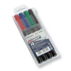 Marker do folii 0.7mm 4 kolory - Penword