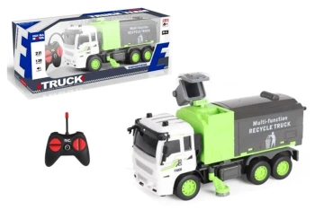 Pojazd śmieciarka sterowana pilotem ze światłem - SWEDE