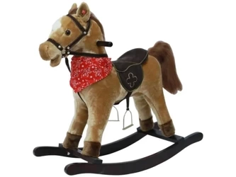 Koń na biegunach brązowy - Madej