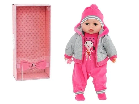 Lalka bobas śpiewa i mówi po polsku 45cm - ADAR