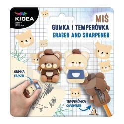 Gumka i temperówka Miś KIDEA - DERFORM