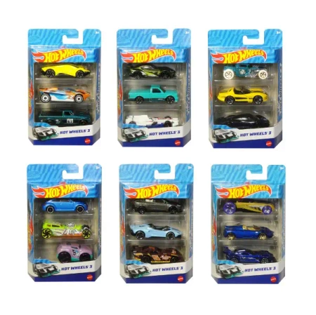 Auto Hot Wheeles trzypak - Produkty Licencyjne-różne