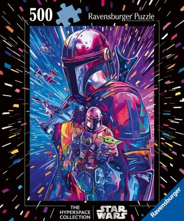 Puzzle 2D: Star Wars The Mandalorian 500el - Ravensburger