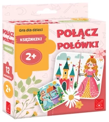 Połącz połówki Księżniczki - Kangur