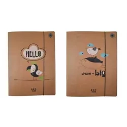 Teczka A4 z gumką Eko Kids (10szt) - Ziemia Obiecana