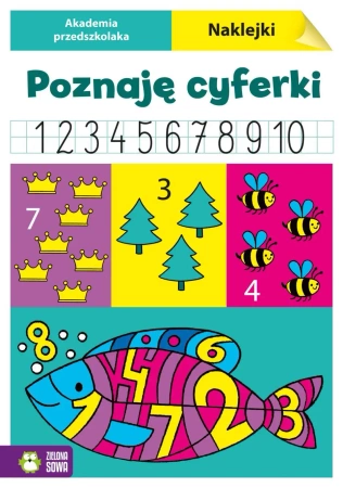 Poznaję cyferki. Akademia przedszkolaka - Opracowanie zbiorowe