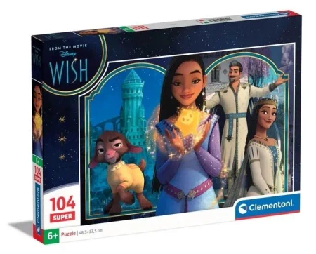 Puzzle 104 Super Kolor Wish - Clementoni