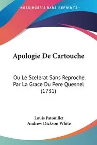 Apologie De Cartouche - Louis Patouillet