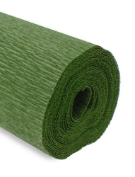 Krepina 50x250cm 180g ciemna zielona - Alfa Pastello