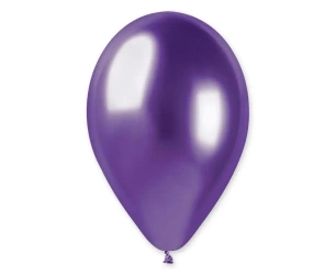 Balony shiny fioletowe 33cm 50szt - Godan