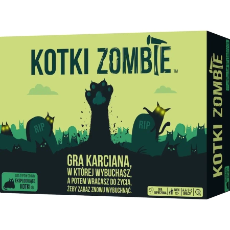 Gra Eksplodujące Kotki Zombie - Rebel