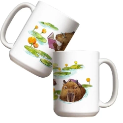 Kubek - Kapibary książkowe 440ml - Molom