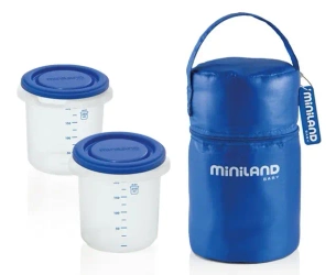 Pojemniki hermetyczne z opakowaniem izotermicznym - 2 x 250ml