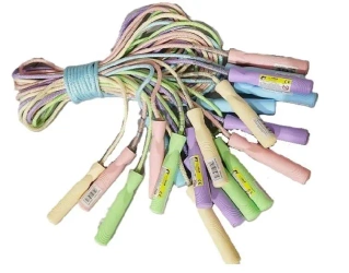 Skakanka sznurkowa pastelowa MIX - ADAR