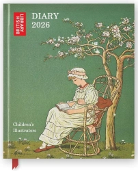 Terminarz 2026 Iilustracje British Library - Flame Tree Studio