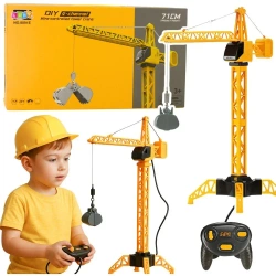 Dźwig żuraw budowlany R/C 71cm - Leantoys