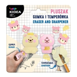 Gumka i temperówka Pluszak KIDEA - DERFORM
