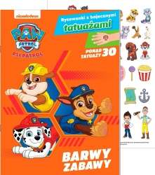 Psi Patrol. Rysowanki z bajecznymi tatuażami cz.2 - praca zbiorowa