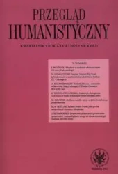 Przegląd Humanistyczny 4(483)2023