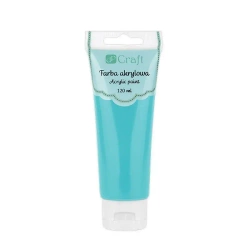 Farba akrylowa turkusowa 120ml - Dalprint dpCraft