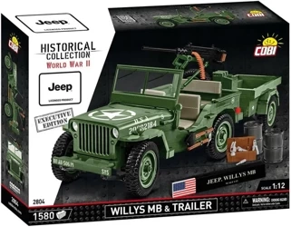 Executive Edition Willys MB & Trailer - Cobi