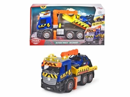 City Laweta Mercedes z podnośnikiem 26cm - Dickie Toys