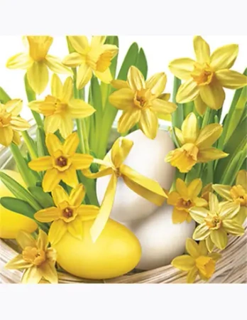 Serwetki DAISY Lunch SD 330x330 Wielkanoc 013201 - POL-MAK