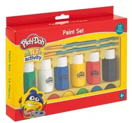Zestaw farb 6 kolorów 30 ml Play-Doh - Icom