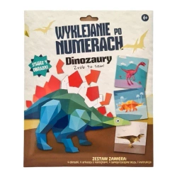 Przyklejanie po numerach. Dino - MCD