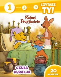 Czuła kuracja. 1, 2, 3, czytasz ty! Poziom 1. Disney. Kubuś i przyjaciele - Elżbieta Lekan